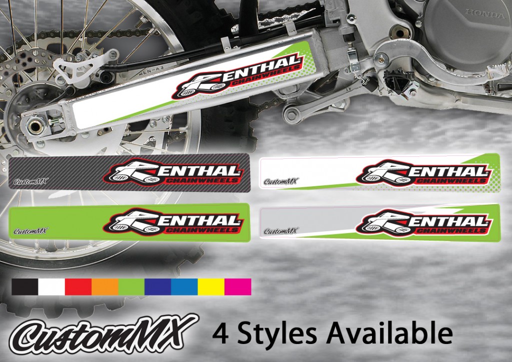 Swingarm Stickers Kawasaki KX / KXF Models Custom MX The Home Of