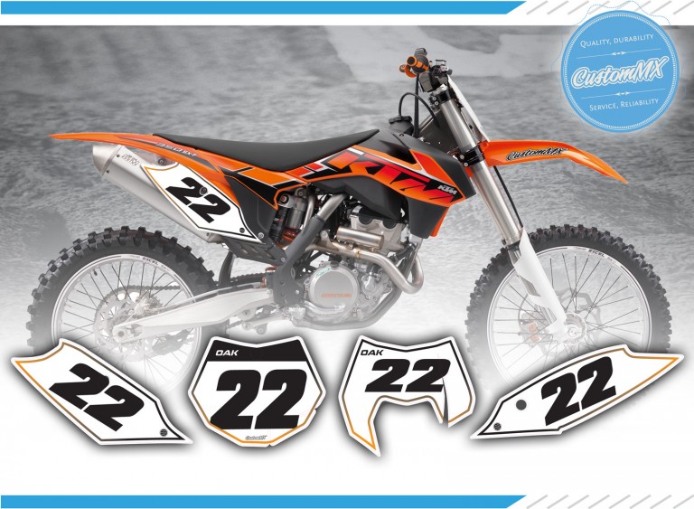 Autocollants Pour Jantes EXCEL A60 - Compatibles KTM SX/SXF/EXC/EXC-F - Tailles 18/19/21 Pouces - Design Motocross
