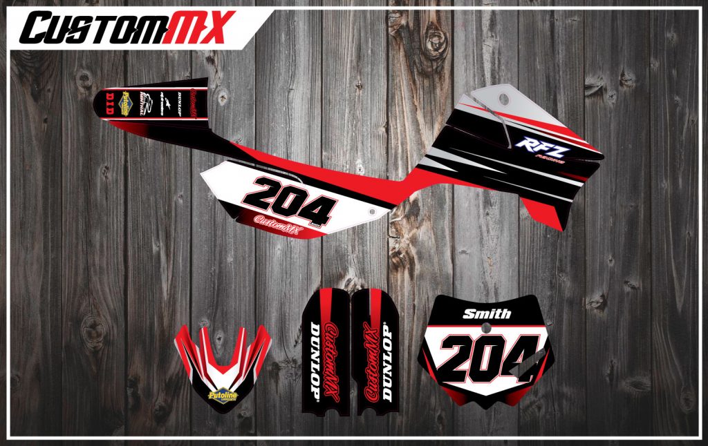 PACE Series Pit Bike Graphics – Custom MX – The Home Of Semi-Custom
