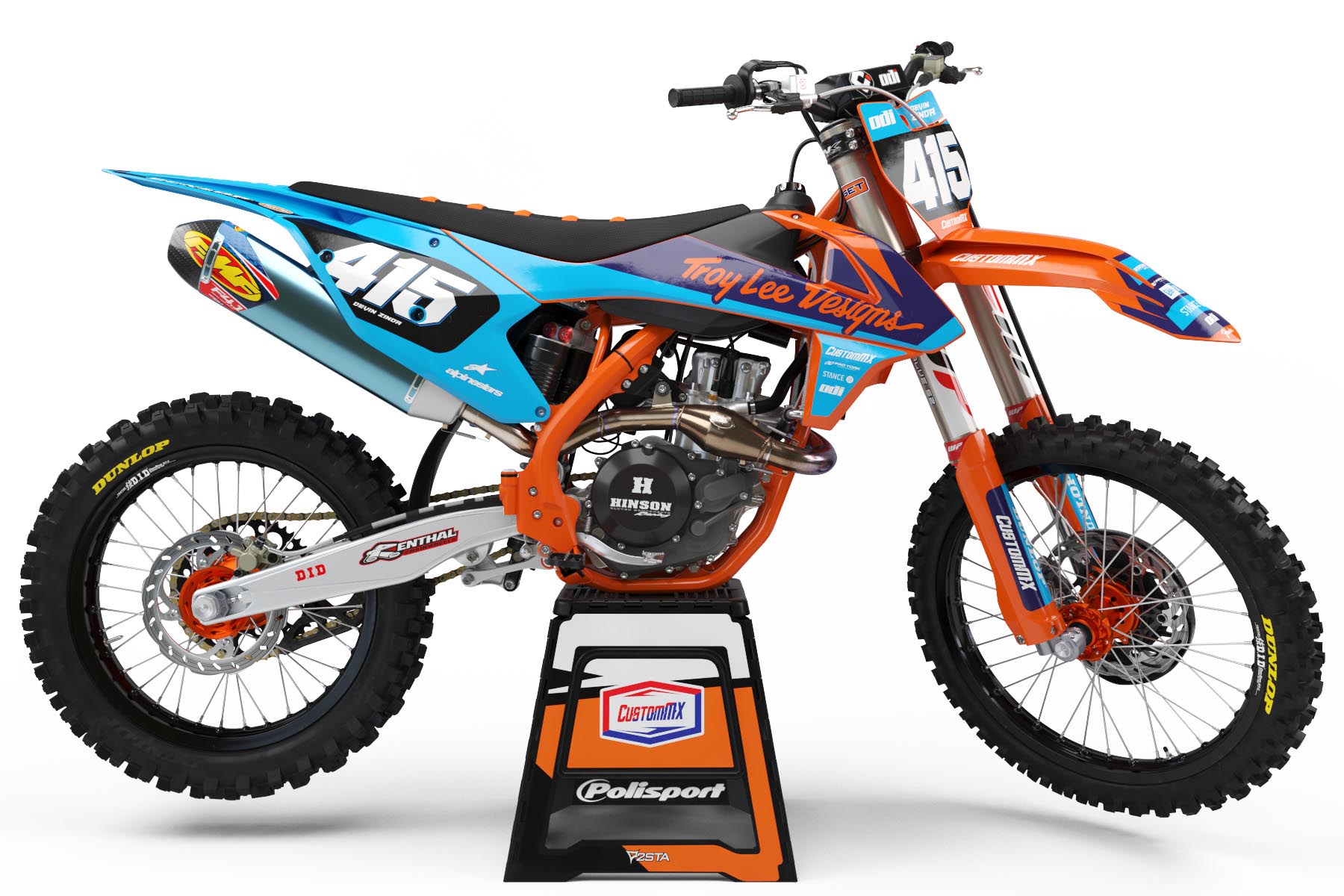McQueen Series KTM SX/SXF/EXC/EXCF Graphics Kit Custom MX The