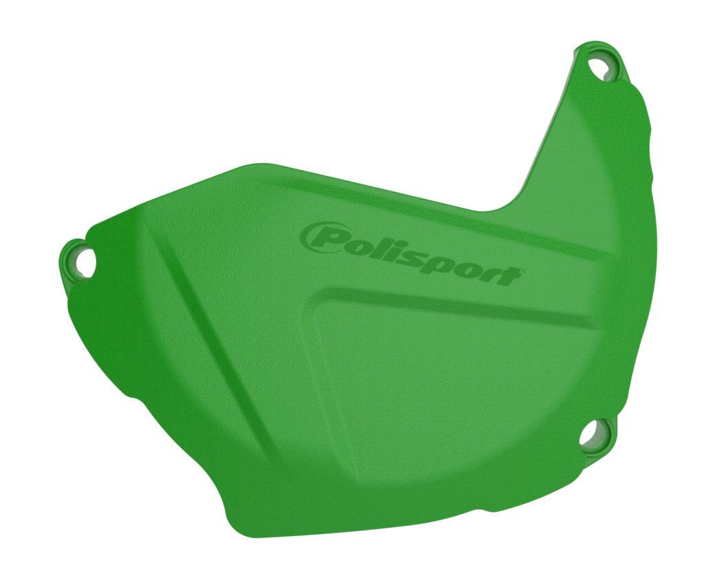 Airtime Clutch Cover Protector For Kawasaki KX250F 2009-2018 – Green Side Case Guard - View #2