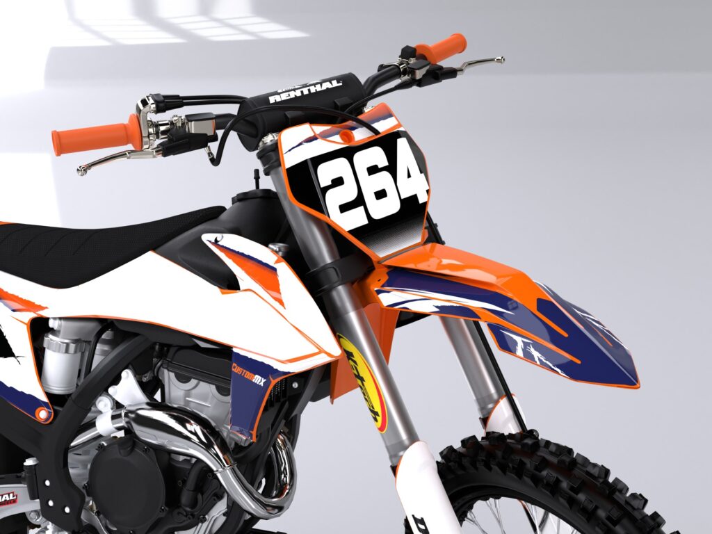 Retro KTM SX/SXF/EXC/EXCF Graphics Kit Custom MX The Home Of