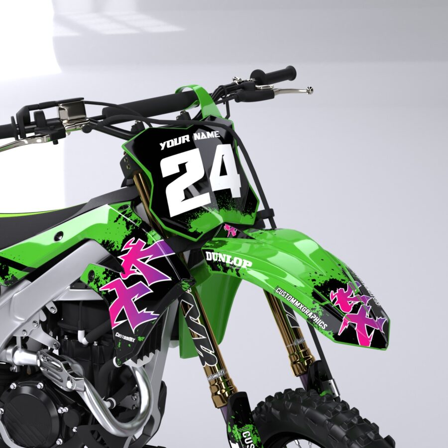 KXF Throwback Graphics Kit – Custom MX – The Home Of Semi-Custom Graphics