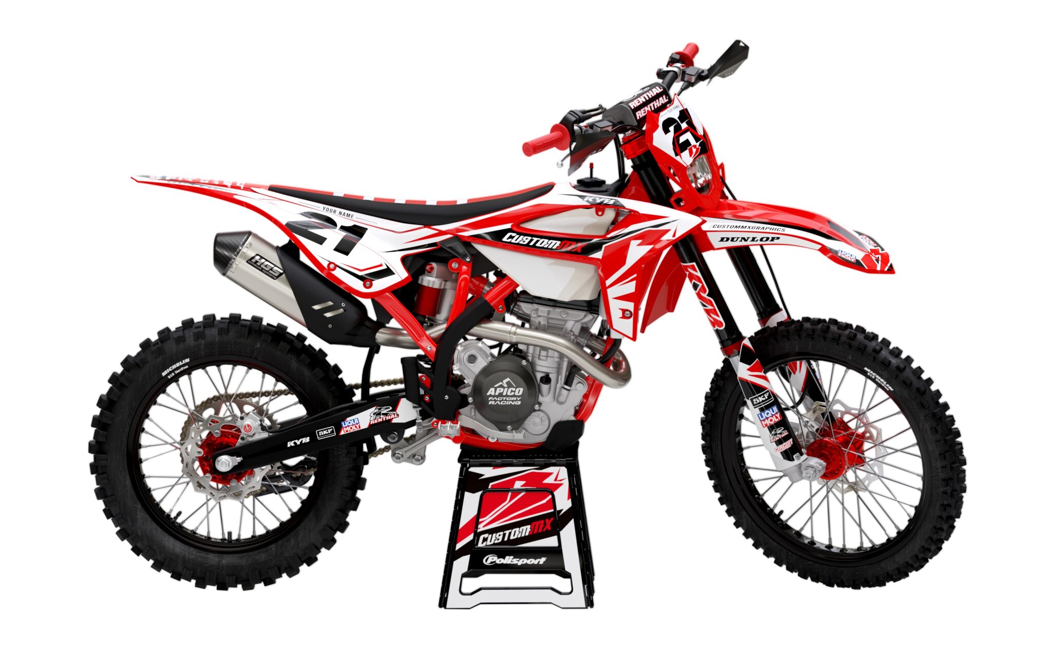 Skew BETA XTrainer / RR Graphics kit Custom MX The Home Of Semi