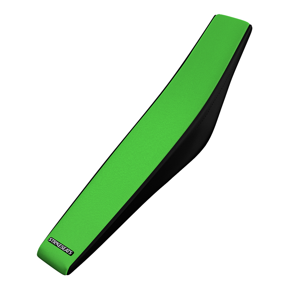 Kawasaki KX125 9091/KX250 9091 GREEN/BLACK Gripper Seat Cover Custom MX The Home Of Semi